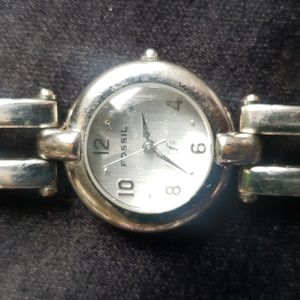 FOSSIL Silvertone Watch
